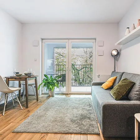 Apartment Komfort Z Balkonem I Parkingiem W Centrum Wroclawia Breslau